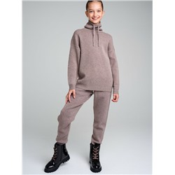 Комплект трикотажный для девочек: джемпер, брюки