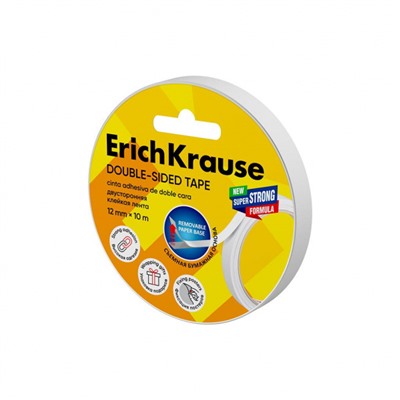Клейкая лента двусторонняя 12 мм х 10 м 58741 ErichKrause