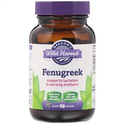 Oregon's Wild Harvest, Fenugreek, 90 Capsules