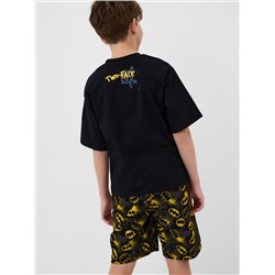 Комплект трикотажный для мальчиков: фуфайка (футболка), шорты