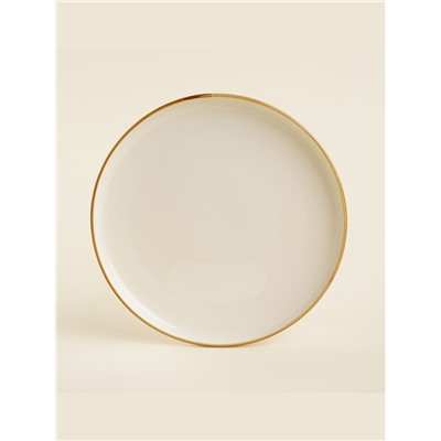 Тарелки SL Home «Леггеро», d=18 см, набор 2 шт., фарфор, бежевые