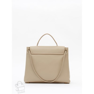 Сумка женская кожаная 6046PE cappuccino Polina&Eiterou /50