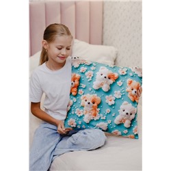 Наволочка декоративная декоративная 1 шт 3D эффект НАТАЛИ, 1209563