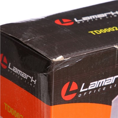 УЦЕНКА Диспенсер для упаковочной клейкой ленты Lamark, 75 мм, красный