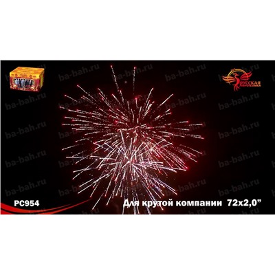 Фейерверк РС9670 Для крутой компании (2" х 72)
