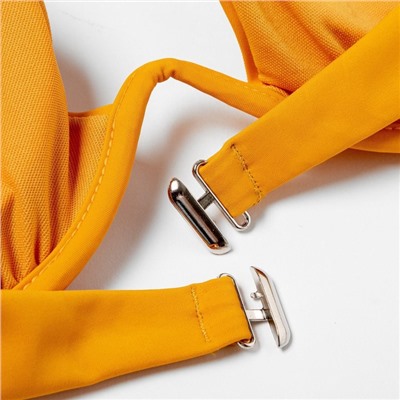 Купальник женский раздельный MINAKU «Summer fashion», размер 42, цвет горчичный