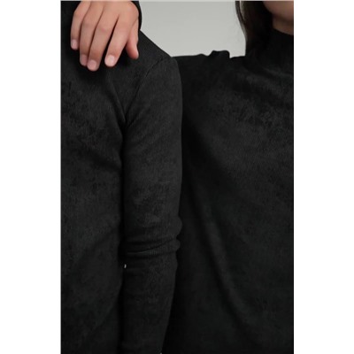 Детская базовая водолазка в рубчик Happyfox