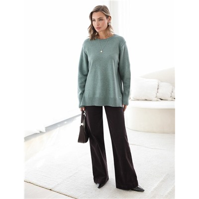 Брюки из эластичного микро-вельвета