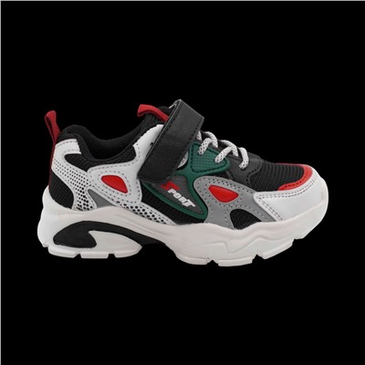 Кроссовки ТМ904-2-1 черно белые