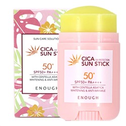 Enough Стик солнцезащитный для лица и тела с центеллой / Cica Sun Stick SPF50+/PA++++, 20 г 24236