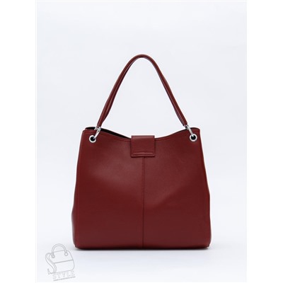 Сумка женская кожаная 98357SP wine red Velina Fabbaino-Safenta в Новосибирске