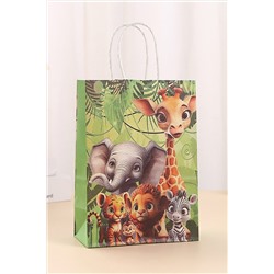 Набор крафт-пакетов подарочных на день рождения 3 шт НАТАЛИ, 1218137