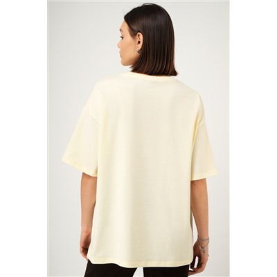 Женская футболка оверсайз Happyfox