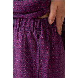 Пижама жен: куртка, шорты Mia Cara AW23WW320 Plum Jam сливовый