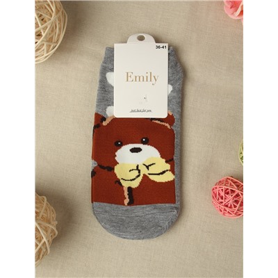 Носки р. 35-40 Медведь короткие / L813 /уп 10/1200/ ОДНА ПАРА/ МАРКА