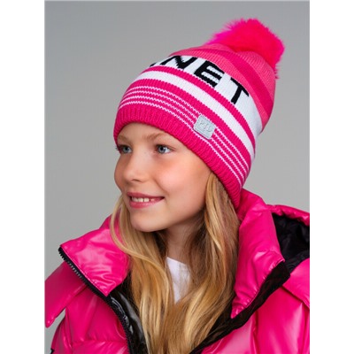 Шапка трикотажная для девочек
