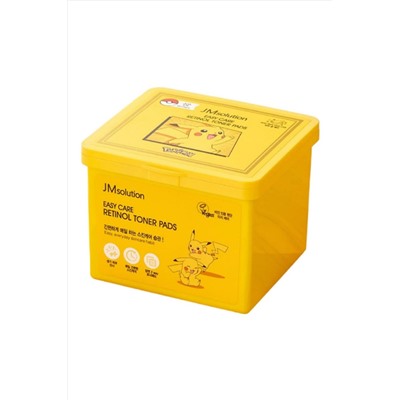 JMsolution Обновляющие тонер-пэды с ретинолом / Easy Care Retinol Toner Pads, 70 шт. KRISTALLER, 1117099