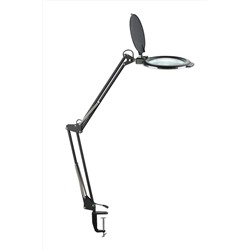 Planet Nails Лампа-лупа настольная / Magnific Black, 5 диоптрий KRISTALLER, 1130641