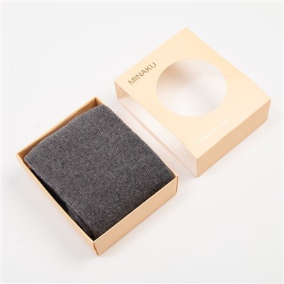 Носки мужские MINAKU серый, р-р 41-45 (25-28 см)