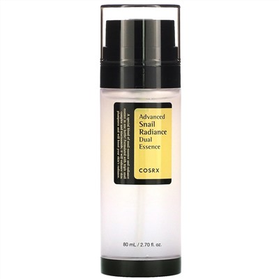 Cosrx, Advanced Snail Radiance Dual Essence, 2.7 fl oz (80 ml)