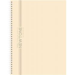 Тетрадь А4  80л линия на спирали "NEWtone PASTEL Лунный камень" перфорация на отрыв (090628) 05058 Хатбер
