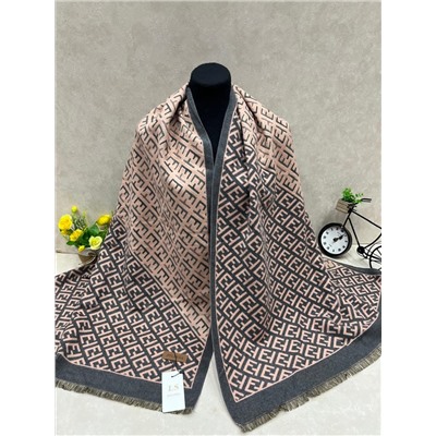 Мягкий палантин из кашемира мультицвет