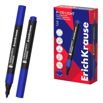 Маркер перманентный P-170 синий 63564 ErichKrause