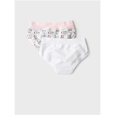 Трусы трикотажные для девочек, 2 шт в комплекте