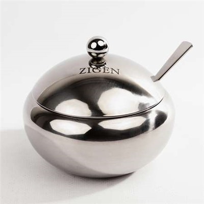 210-1 Сахарница  (460 мл. с ложкой нерж) (24) - АКЦИЯ