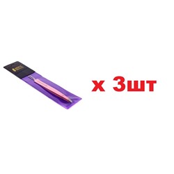 Mertz Пинцет косметический скошенный 238 11см 3шт