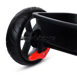 Велосипед трехколесный Rocket 136-GR, колеса EVA 10"/8", цвет серый