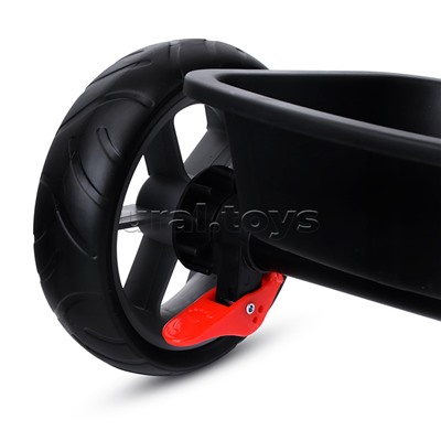 Велосипед трехколесный Rocket 136-GR, колеса EVA 10"/8", цвет серый