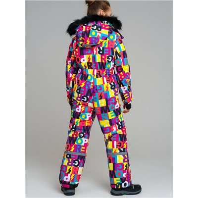 Комбинезон текстильный с полиуретановым покрытием для девочек