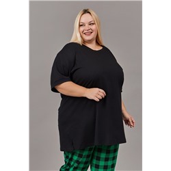 Пижама с брюками с брюками Больших размеров (П-111б-однотонная) НАТАЛИ, 1224945