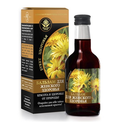 Бальзам "Букет здоровья" для женского здоровья 250 мл.