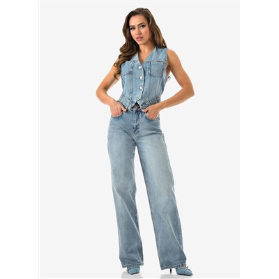 Женские джинсы прямые CRACPOT