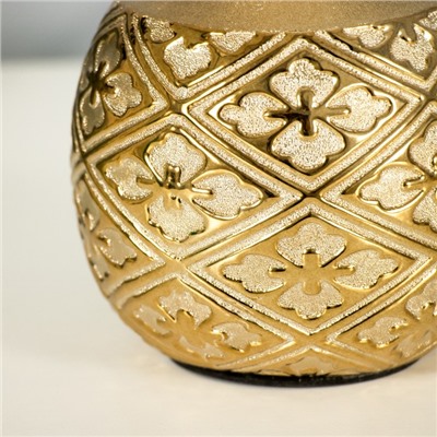 Настольная лампа Голдис E14 40 Вт золото 20×20×32 см RISALUX