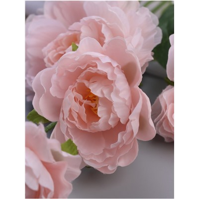 Цветы искусственные «Пион галант колор», 74×10 см, розовые