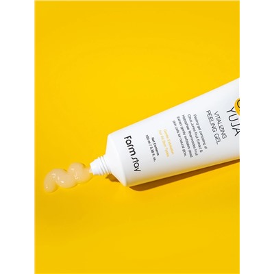 FARMSTAY - ПИЛИНГ - ГЕЛЬ ДЛЯ ЛИЦА С ЭКСТРАКТОМ ЮДЗУ CITRUS YUJA VITALIZING PEELING GEL, 100 МЛ