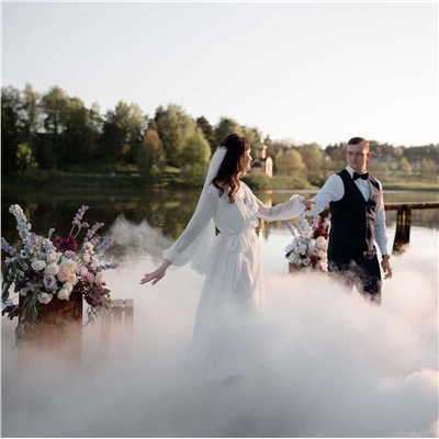 Шоу: Тяжелый дым на свадьбу для танца молодоженов