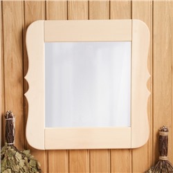Зеркало «Резное», липа, 50×53×3 см, в деревянной раме