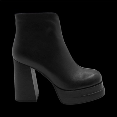 Ботинки из натуральной кожи Р-188-1 черные