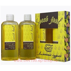 Festiva Подарочный набор Sweet Food Лимонный пудинг Шампунь 250 мл + Гель для душа 250 мл