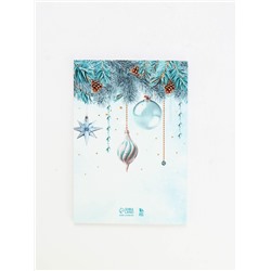 Подарочный набор новогодний, ежедневник, блок бумаги и ручка «С новым годом»