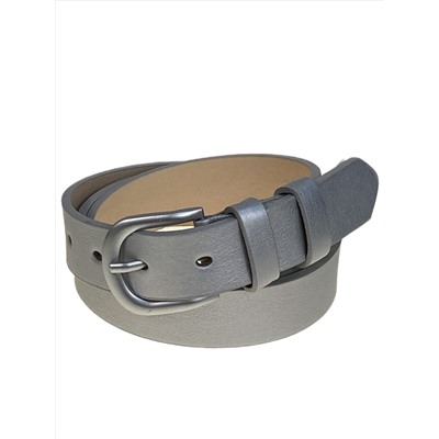 Ремень женский из искусственной кожи, цвет серебро