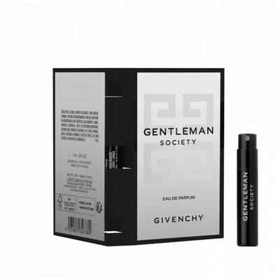 GIVENCHY GENTLEMAN SOCIETY edp (m) 1ml пробник