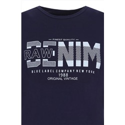 Футболка подростковая с длинным рукавом ФН171-1 Denim