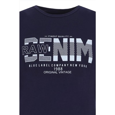 Футболка подростковая с длинным рукавом ФН171-1 Denim