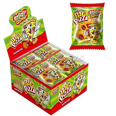 Мармелад "Crazy gummy. Big Pizza" 16гр (36шт)
