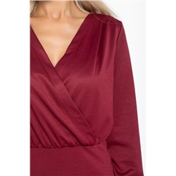 Платье Бонни (бордовое) П11184